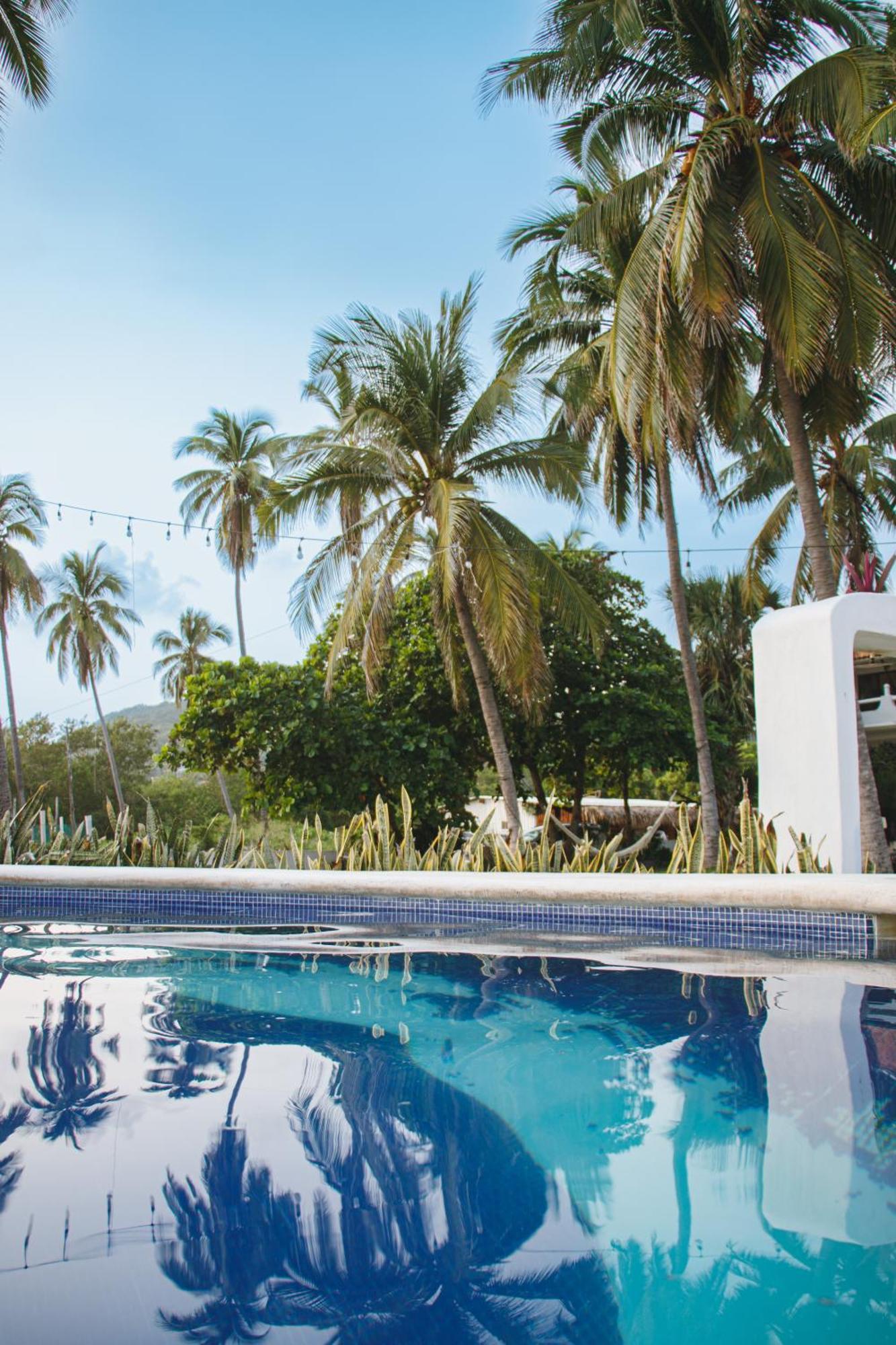 Hotel Tres Santos Troncones Extérieur photo
